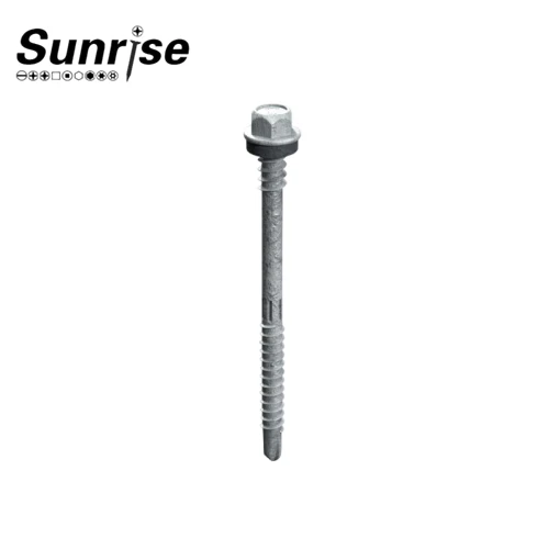 Knurled Double Thread Hex Washer Head 1 Knurled Double Thread Hex Washer Head 1